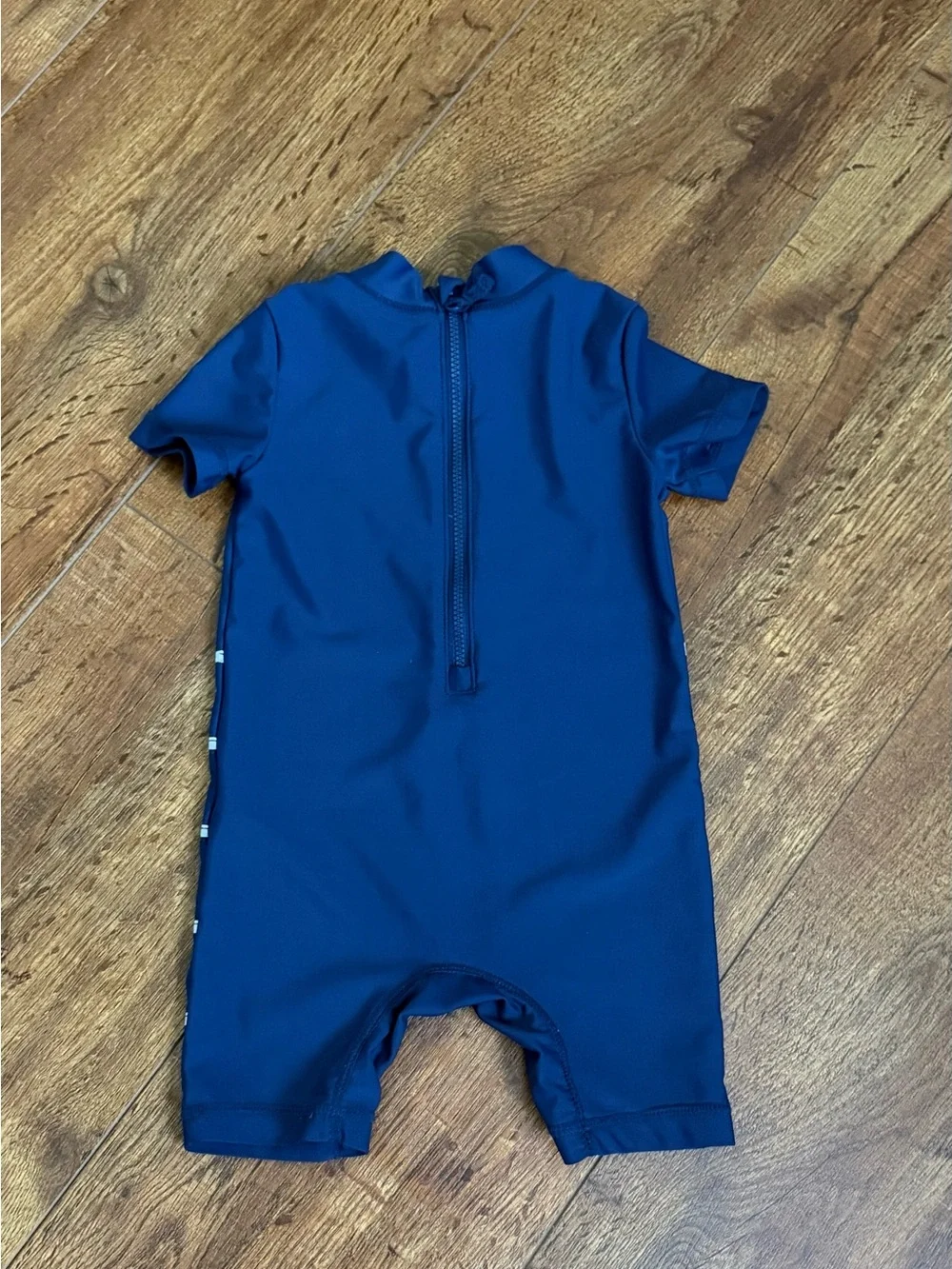 Carter's Navy One-Piece with Mint Hippo & Toucan Print